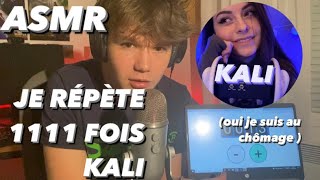 ASMR JE REPETE 1111 FOIS ASMRKALI POUR LINVOQUER DANS LES COMMENTAIRESJai lu ca dans un livre [upl. by Ettelrahc]