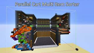 Parallel Cart Multi Item Sorter Trailer [upl. by Eliot866]