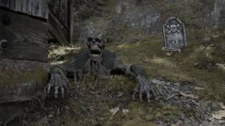 Grave Grabber Corpse Skull Animatronic  Spirit Halloween [upl. by Durwood658]