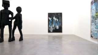 Georg Baselitz DAS NEGATIV Galerie Thaddaeus Ropac [upl. by Etnovaj]