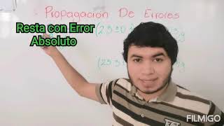 Propagación de Errores  Física Error Absoluto [upl. by Zetnauq407]