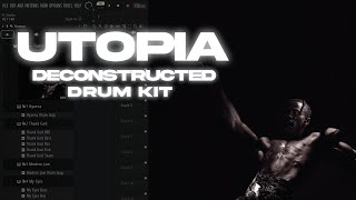 FREE Travis Scott Drum And Acapellas Kit  ALL UTOPIA SOUNDS [upl. by Mahmud]