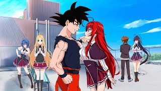 Goku llega al mundo de High School DxD  Película Completa 2023 [upl. by Rotman]