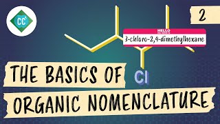 The Basics of Organic Nomenclature Crash Course Organic Chemistry 2 [upl. by Bibby]