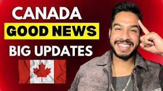 5 BIG UPDATES Canada  Study Visa Big Update 2024  International Students GOOD NEWS [upl. by Neret]