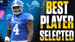 2022 NFL Draft BEST player selected by the Detroit Lions  CBS Sports HQ [upl. by Atlee]