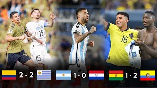 RESUMEN  ANALISIS FECHA 3 ELIMINATORIAS CONMEBOL 2026 [upl. by Alet]