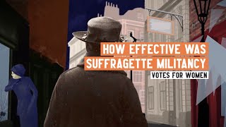 Womens Suffrage  How effective was Suffragette militancy [upl. by Alyacim249]