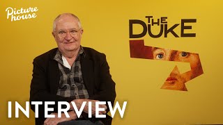 The Duke  Jim Broadbent amp writers Richard Bean amp Clive Coleman Interview [upl. by Ahsiak]