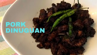 HOW TO COOK PORK DINUGUAN [upl. by Adnolor]