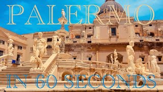 Palermo Italy🇮🇹Sicily in 60 Seconds [upl. by Brandais144]