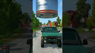 Mix Colour Capsule Bus vs Bollard Crash shorts gaming beamngdrive viralshorts trending 040 [upl. by Sonitnatsnok]