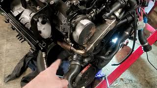 BMW M47 Engine build part 1 [upl. by Amory]