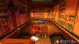 Crash Bandicoot 3 Warped  I Beat Developer Time  Level 16 Sphynxinator [upl. by Phenica]