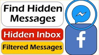 How to Find Hidden Messages on Facebook  Facebook Messenger Filtered Messages  Message Requests [upl. by Schumer]