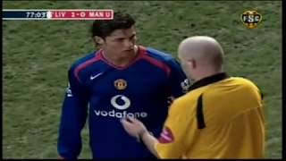 Cristiano Ronaldo vs Liverpool Away 18022006 [upl. by Arehsat]