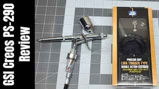 GSI Creos PS290 Airbrush Review [upl. by Enilraep]