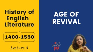 Age of Revival  14001550  History of English Literature  Lecture 4 [upl. by Dacie]