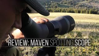 Optics Review Spotting Scope by Maven Eastmans [upl. by Asnarepse]