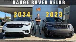 2024 vs 2023 Range Rover VELAR Whats new [upl. by Landan209]