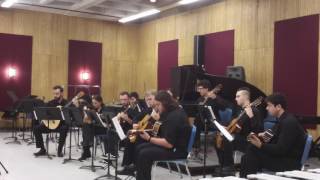 The SCCC Guitar Ensemble  Gymnopedie No1 by Erik Satie [upl. by Essy]