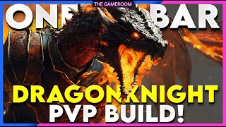 ONE BAR DRAGONKNIGHT PVP BUILD  ESO [upl. by Lenrad]