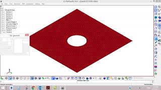 LS DYNA TUTORIAL Cylinder and Box Meshing [upl. by Nosretep]