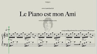 Le Piano est mon Ami  Easy Piano  Dietmar Steinhauer [upl. by Guise]