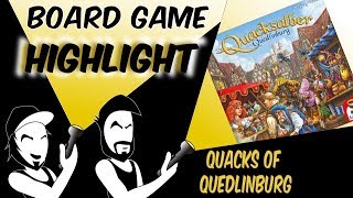 Quacks of Quedlinburg aka Quacky Von Quackenstein Board Game Highlight [upl. by Shaylyn470]