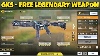 GKS  WANDERER  FREE Legendary Weapon Season 5 CODM Test Server  COD Mobile Season 5 Leaks [upl. by Fanny286]