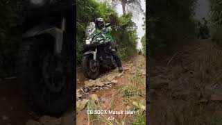 CB500X OFF ROAD adventure CB500x [upl. by Eniffit834]