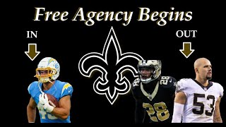 SAINTS Free Agency Begins [upl. by Dorkas]