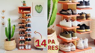 DIY  SAPATEIRA CENTOPEIA Para TODOS seus sapatos [upl. by Loma422]