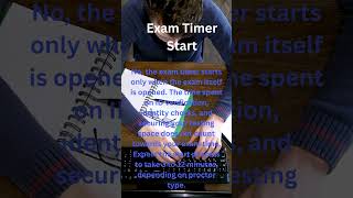 When Does My Exam Timer Start on ProctorU [upl. by Nailimixam]