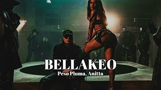 BELLAKEO  Peso Pluma Anitta Video Oficial [upl. by Arnst399]