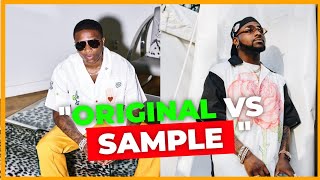 ORIGINAL SAMPLE VS SAMPLED SONGS  2022  PART 2  Jack Harlow Wizkid Arrdee Davido [upl. by Seta441]