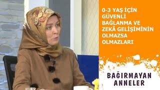 03 YAŞ ZEKÂ GELİŞİMİ VE GÜVENLİ BAĞLANMA İÇİN BİLİNMESİ GEREKENLER  Hatice Kübra Tongar [upl. by Ris734]