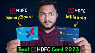 HDFC MoneyBack Plus Vs HDFC Millennia Credit Card Detailed Comparison  Best HDFC Credit Card 2023 💳 [upl. by Aloivaf701]