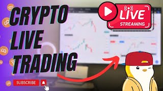 🚨 247 LIVE Crypto Trading  UP 100 50 to 1000 challenge Day 21 [upl. by Hnid735]