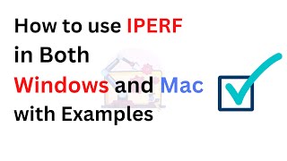 how to install and use iperf in linux and windows [upl. by Ssidnac283]