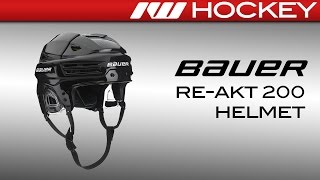 Bauer REAKT 200 Helmet Review [upl. by Berger]