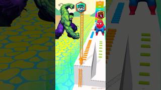 UP RANK STICKMAN HULK Ladders Evolutions Run 🦸‍♂️ shorts stickman norugaming funnyvideo [upl. by Jabe]