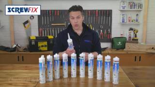 Screwfix  MAPEI MAPESIL AC 144 SOLVENTFREE SILICONE [upl. by Zeuqcaj]