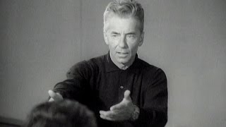 Masterclass with Herbert von Karajan [upl. by Bolling173]