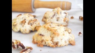 Praline Pecan Cookies Recipe by Cooking with Manuela [upl. by Milicent]