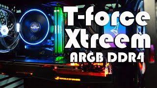 Team Group TForce XTREEM ARGB DDR4 3600 MHz  Max Juicy Eye Candy RAM [upl. by Pulsifer689]