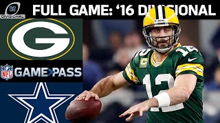 2016 NFC Divisional FULL Game Green Bay Packers vs Dallas Cowboys [upl. by Narag]