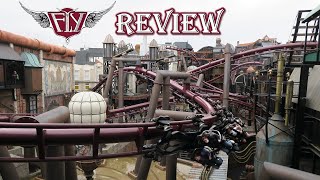 FLY Review Phantasialand Vekoma Launched Flying Coaster  Best Ride in Germany [upl. by Remot]