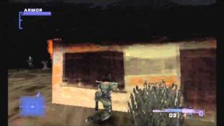 Syphon Filter 3 HD Walkthrough Mission 14 quotAustralia Yuendumu Villagequot [upl. by Manolo]