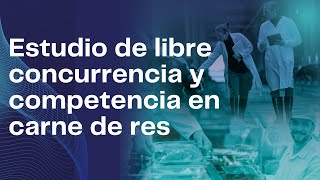 Estudio de libre concurrencia y competencia en carne de res [upl. by Enaz]